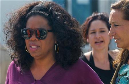 Oprah Winfrey glad to break tether from talk show chair
