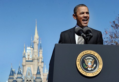 At Disney World, Obama announces steps aimed at boosting tourism