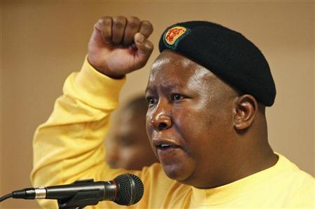 ANC Youth League President Julius Malema