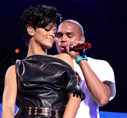 Rihanna and Chris Brown