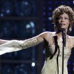 Whitney Houston performs during the World Music Awards at the Thomas & Mack Center in Las Vegas, Nevada as a tribute to music mogul Clive Davis, who received the Outstanding Contribution to the Music Industry Award, in this September 15, 2004 file photo. REUTERS/Ethan Miller/Files
