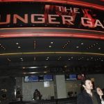 The Regal Cinemas is seen during the opening night of "The Hunger Games" in Los Angeles, California March 22, 2012. REUTERS/Jonathan Alcorn