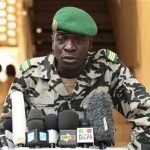 Captain Amadou Sanogo, leader of Mali's military junta, speaks during a news conference at his headquarters in Kati, outside Bamako March 30, 2012. REUTERS/Luc Gnago