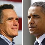 Republican presidential candidate and former Massachusetts Governor Mitt Romney and President Barack Obama are seen in a combination file photo. REUTERS/Jim Bourg and Jason Reed