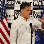 U.S. Republican presidential candidate Mitt Romney attends a phone bank on behalf of Wisconsin Gov. Scott Walker in Fitchburg, Wisconsin, March 31, 2012. REUTERS/Darren Hauck