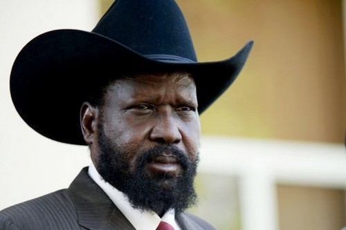 South Sudan leader Salva Kiir, pictured in January 2011, says Khartoum had "declared war" on his country, as violence between the world's newest nation and Sudan intensifies