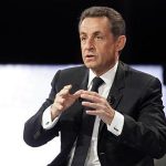 Nicolas Sarkozy, France's President takes part in the television programme near Paris, April 12, 2012. REUTERS/Thomas Samson/Pool