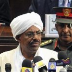 Sudan's President Omar Hassan al-Bashir (C) addresses parliament in Khartoum, July 12, 2011. REUTERS/Mohamed Nureldin Abdallah