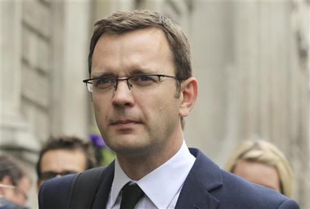 Andy Coulson, former editor of the News of the World and Former spokesman for Britian's Prime
Minister David Cameron, leaves after giving evidence before the Leveson Inquiry at the High Court in
central London Andy Coulson,
former editor of the News of the World and Former spokesman for Britian's Prime Minister David
Cameron, leaves after giving evidence before the Leveson Inquiry into the ethics and practices of the
media at the High Court in central London May 10, 2012. REUTERS/Olivia Harris