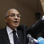 Former Egypt's Prime Minister Ahmed Shafiq speaks at a news conference in Cairo, May 26, 2012. REUTERS/Ammar Awad