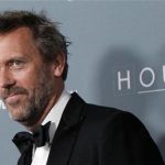 Cast member Hugh Laurie poses as he arrives at the series finale wrap party of the television series "House M.D." in Los Angeles, California April 20, 2012. REUTERS/Mario Anzuoni