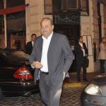 Mexican tycoon Carlos Slim arrives at a restaurant in the Buenos Aires' neighborhood of San Telmo May 4, 2012. REUTERS/Martin Quintana
