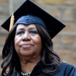 Aretha Franklin receives honorary Doctorate of Music degree from Princeton