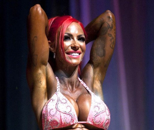 Jodie Marsh has turned into the world’s scariest mermaid and got a medal for it 