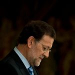 Prime Minister Mariano Rajoy at a news conference on Sunday where he said Spain's bailout deal would help "the credibility of the European project." He added,"Nobody pressured me."