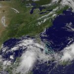 The low pressure area System 96L is pictured in the Gulf of Mexico in this June 22, 2012 handout satellite image. REUTERS/NASA/Handout