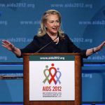 US-Secretary-of-State-Hillary-Rodham-Clinton-speaks-at-the-International-Aids-Conference-in-Washington-on-Monday