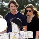 Christian Bale visits American cinema shooting victims