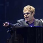 Singer Elton John performs at a charity concert dedicated to the fight against HIV/AIDS at Independence Square in Kiev June 30, 2012. REUTERS/Gleb Garanich