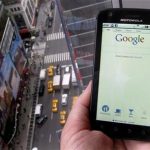 A posed picture shows a Motorola Droid phone displaying the Google search page in New York August 15, 2011. REUTERS/Brendan McDermid