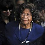 Michael Jackson's mother Katherine Jackson leaves the sentencing hearing of Dr. Conrad Murray, who was convicted of involuntary manslaughter in the death of pop star Michael Jackson, in Los Angeles, California, in this November 29, 2011 file photo. Michael Jackson's three children were given a new guardian on Wednesday in an escalating power struggle within the famous musical family involving the singer's multimillion-dollar estate and the well-being of his elderly mother. REUTERS/Gus Ruelas/Files