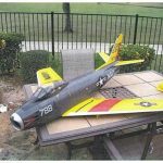 A scale model of a U.S. Navy F-86 Sabre fighter plane is seen in a handout photo released by the U.S. Justice Department after the photo was submitted to U.S. District Court in Massachusetts as part of a criminal complaint and affidavit filed by the Federal Bureau of Investigation in Boston, September 28, 2011. REUTERS/U.S. Department of Justice/Handout