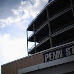 A view of the Beaver Stadium on the campus of Pennsylvania State University in State College, Pennsylvania July 11, 2012. REUTERS/Eric Thayer
