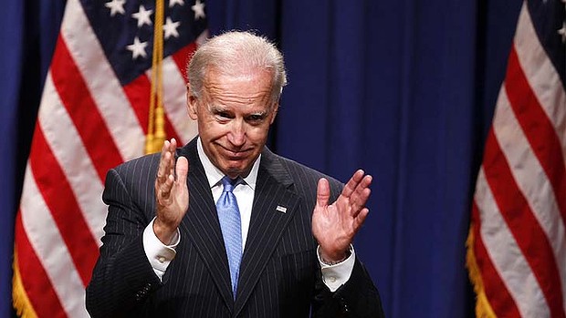 Accused of using racially divisive language .... the US Vice President, Joe Biden