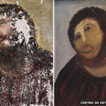 Spanish fresco restoration botched by amateur