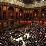The Italian parliament is seen during a finance vote at the parliament in Rome November 8, 2011. REUTERS/Tony Gentile