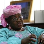 Nigeria's Finance Minister Ngozi Okonjo-Iweala speaks during an interview with Reuters in her office in the capital Abuja August 24, 2012. REUTERS/Afolabi Sotunde