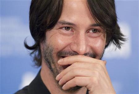 Actor Keanu Reeves attends a news conference to promote the film "Henry's Crime" during the 35th Toronto International Film Festival, September 14, 2010. REUTERS/Fred Thornhill