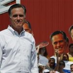 Republican presidential candidate and former Massachusetts Governor Mitt Romney speaks at a campaign rally at the Long Family Orchard and Farm in Commerce, Michigan August 24, 2012. REUTERS/Brian Snyder