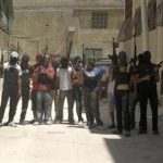 Syrian rebel fighters pose for a picture in Hama July 20, 2012. REUTERS/Shaam News Network/Handout