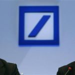 Anshu Jain (R) and Juergen Fitschen, Co-Chairmen of the Management board and the Group Executive Committee of Germany's largest business bank, Deutsche Bank AG address a news conference in Frankfurt, September 11, 2012. REUTERS/Kai Pfaffenbach