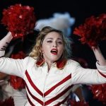 U.S. pop singer Madonna performs during her last European concert as part of her MDNA world tour in Nice, August 21, 2012 . REUTERS/Eric Gaillard