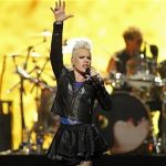 Singer Pink performs during second day of the 2012 iHeartRadio Music Festival at the MGM Grand Garden Arena in Las Vegas, Nevada September 22, 2012. REUTERS/Steve Marcus