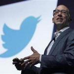 Twitter's CEO Dick Costolo gestures during a conference at the Cannes Lions in Cannes June 20, 2012. Cannes Lions is the International Festival of creativity. REUTERS/Eric Gaillard