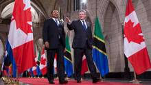 Francophonie-summit-brings-Harper-to-Africa