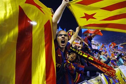 Spain Barcelona More Than A Club Soccer More than ever, Barca more than club for Catalans