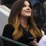 Reality star Khloe Kardashian, wife of Dallas Mavericks forward Lamar Odom, watches from the audience during the first half of their NBA basketball game in Dallas, Texas December 30, 2011. REUTERS/Mike Stone