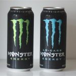 Two cans of Monster Energy drink are pictured in this photo-illustration shot in Los Angeles October 22,2012. REUTERS/Fred Prouser