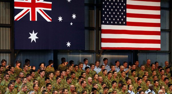 President Obama addressed American and Australian troops in Darwin, Australia, in 2011.