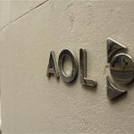 The AOL logo is seen on the outside of the building housing the companies corporate headquarters in New York May 28, 2009. REUTERS/Lucas Jackson