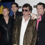 Australian band INXS poses at the Penfolds Icon Gala Dinner during G' Day LA Australia Week 2006 in Hollywood January 14, 2006. REUTERS/Fred Prouser