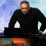 Record producer Dr. Dre speaks at the 24th annual ASCAP (American Society of Composers, Authors and Publishers) Rhythm and Soul Music Awards in Beverly Hills, California June 24, 2011. REUTERS/Mario Anzuoni