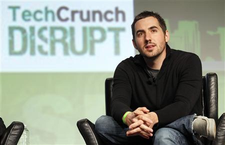 Google Venture's Kevin Rose speaks during a question and answer session at the Tech Crunch Disrupt conference in San Francisco, California, in this September 11, 2012, file photo. REUTERS/Beck Diefenbach/Files