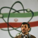 Iran's President Mahmoud Ahmadinejad speaks during a ceremony at the Natanz nuclear enrichment facility, 350 km (217 miles) south of Tehran, April 9, 2007. REUTERS/Caren Firouz