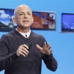 Steven Sinofsky, the President of the Windows and Windows Live Division at Microsoft, speaks at the launch event of Windows 8 operating system in New York, in this October 25, 2012 file photo. REUTERS/Lucas Jackson/Files
