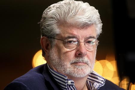 Filmmaker and Chairman of the Board of Lucasfilm Ltd. George Lucas waits to do a television interview in Beverly Hills Filmmaker and Chairman of the Board of Lucasfilm Ltd. George Lucas waits to do a television interview at the Milken Institute Global Conference in Beverly Hills, California April 30, 2012. REUTERS/Fred Prouser